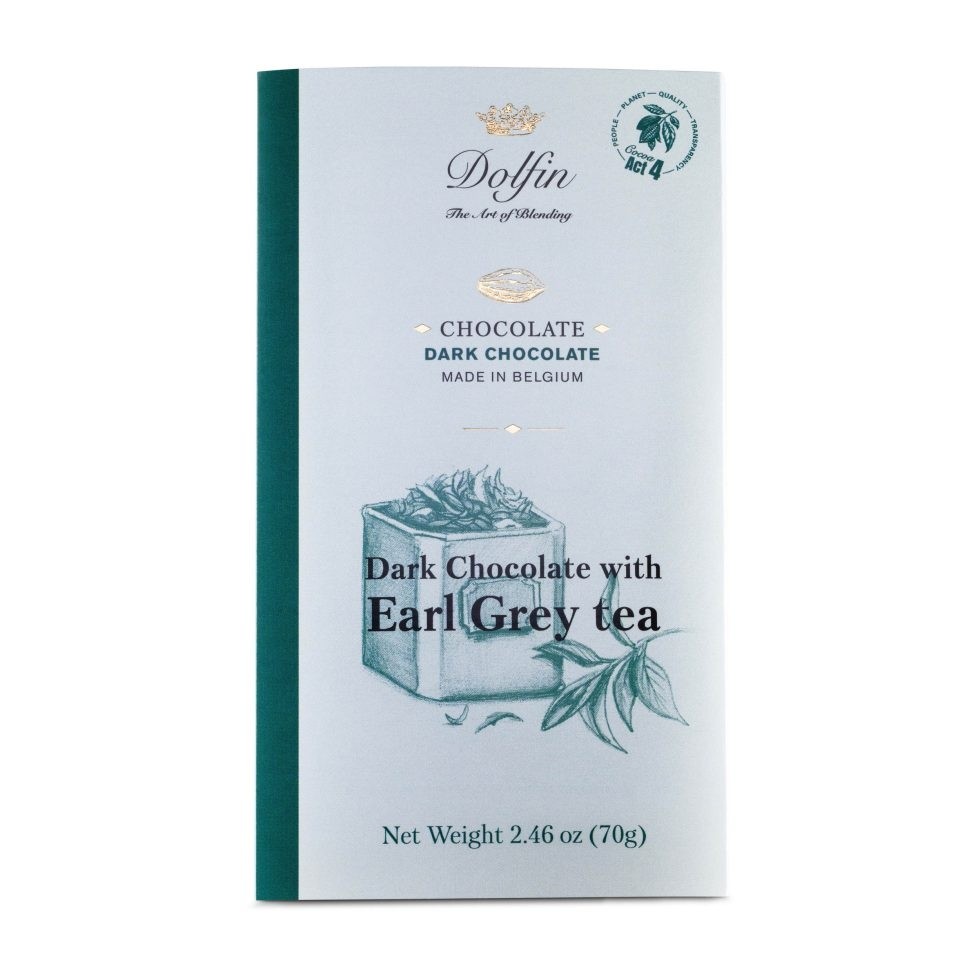 Chocolat Noir Au The Earl Grey 70g