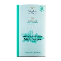 Dark Chocolate with Mint Leaves Bar 70g
