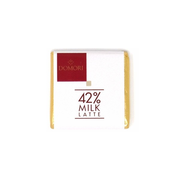 Domori 42% Milk Chocolate Napolitain Single - 4.7 grams 00220