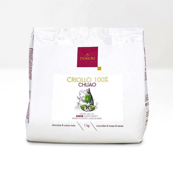 Domori Criollo Chuao 100% Single Origin Cocoa Mass Drops - 1kg CP100CH