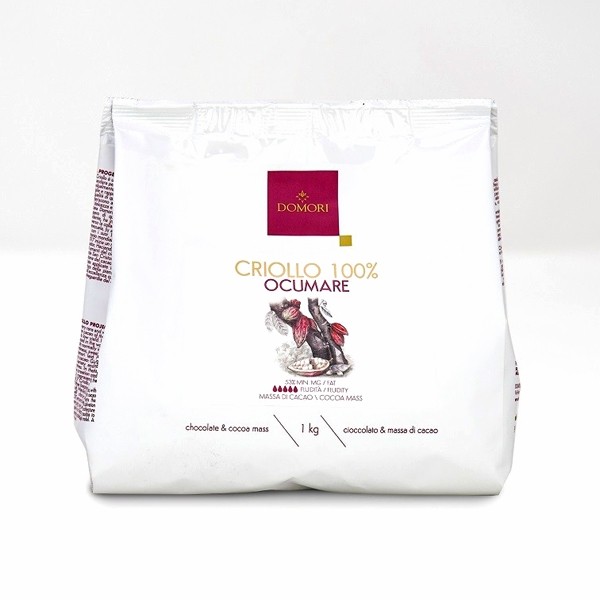 Domori Criollo Ocumare 100% Single Origin Cocoa Mass Drops - 1 kg