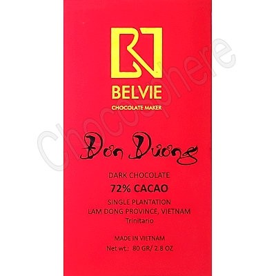 Don Duong 72% Cacao Chocolate Bar - 80g