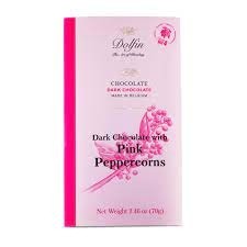 Dark Chocolate with Pink Peppercorns Bar 70g