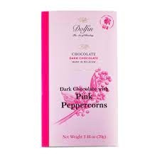 Dark Chocolate with Pink Peppercorns Bar 70g