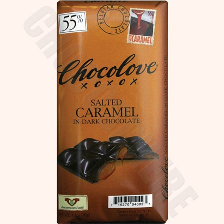 Chocolove Salted Caramel Dark Bar 3.2oz