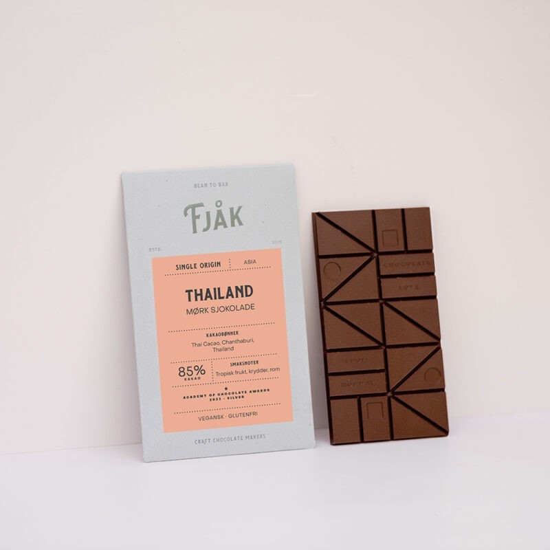 Thailand 85% Cacao Dark Chocolate Bar - 60g