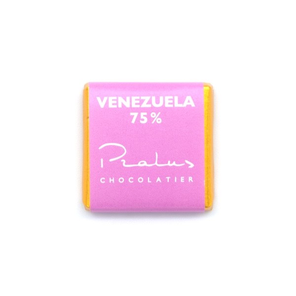 Francois Pralus Venezuela 75% Single Origin Dark Chocolate Napolitain Single - 5 grams