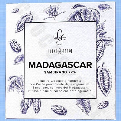 72% Single-Origin Madagascar Chocolate Bar - 110g