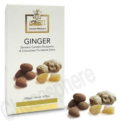 Enrobed Candied Ginger Gift Box - 120g