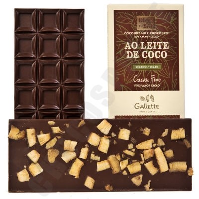 Coconut Milk Chocolate with Coconut Bar