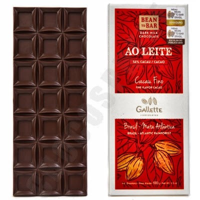 Para Parazinho 56% Chocolate Bar - 100g