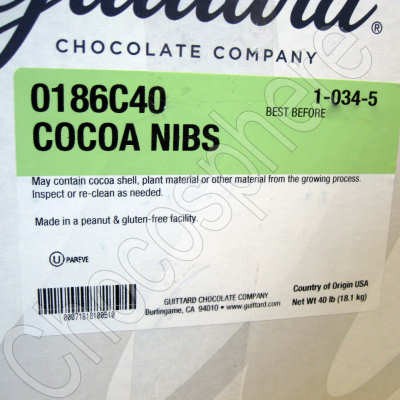 Guittard Bulk Cocoa Nibs  0186 C40 0186C40