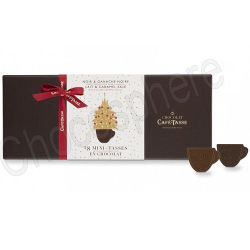 Holiday Gift Box of 18 Mini-Tasses Assortment - 198g