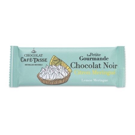 Cafe-Tasse Noir Citron Meringue Dark Chocolate & Lemon Meringue Mini-Bar - 25g – Chocosphere