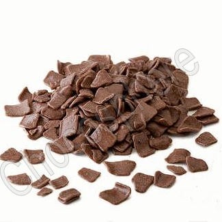 Small Milk Chocolate Flakes - 1Kg