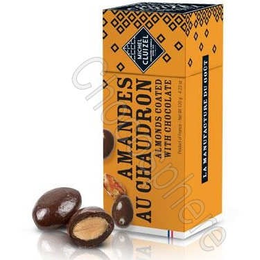 Amandes au Chaudron 120g - Chocolate Covered Roasted Caramelized Almonds