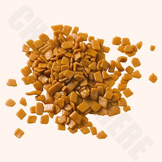 Coffee-flavored White Chocolate Flakes 1Kg