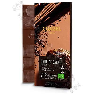 Grué de Cacao Grand Cru Guayas d'Équateur Bar - 100g