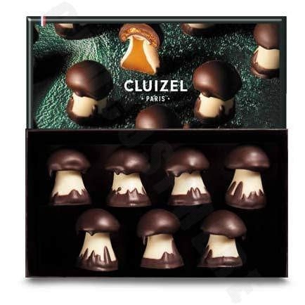 7pc Box of Chocolate-Caramel Mushrooms - 125g