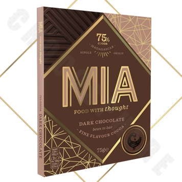 75% Dark Chocolate Bar - 75g