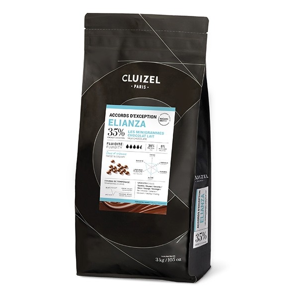 Michel Cluizel Elianza 35% Milk Chocolate Mini-Grammes Bag - 3kg 20401