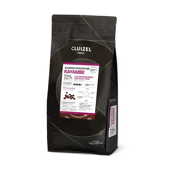 Michel Cluizel Kayambe Noir 72% Dark Chocolate Mini-Grammes Bag - 3kg 20067