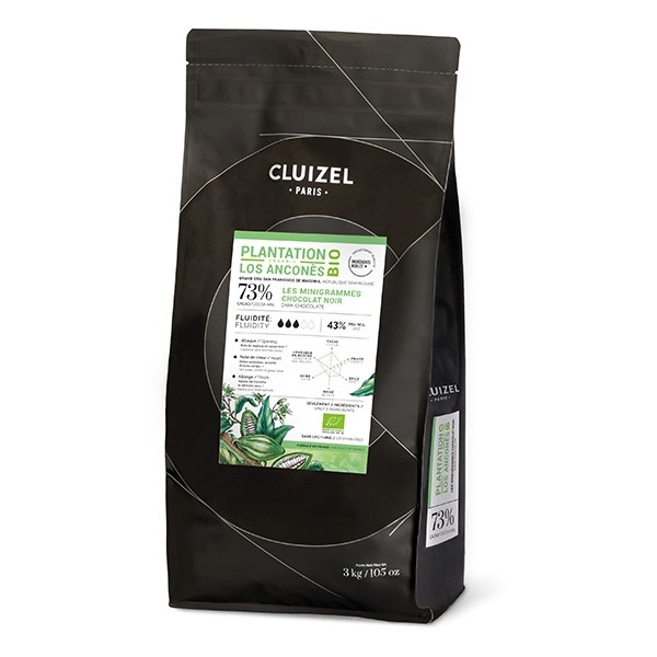 Michel Cluizel Plantation Los Ancones BIO 73% Dark Chocolate Mini-Grammes Bag - 3kg 20494