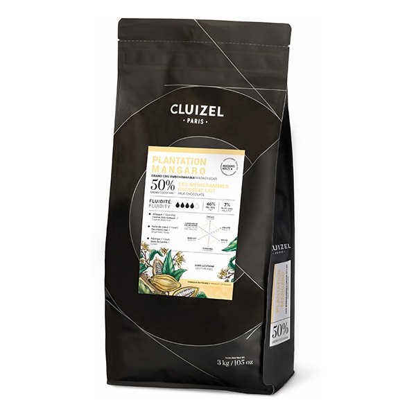 Michel Cluizel Mangaro 50% Single Origin Milk Chocolate Mini-Grammes Bag - 3kg 20501