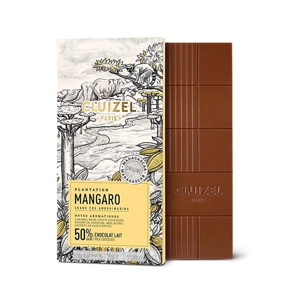Michel Cluizel Mangaro Lait 50% Single Origin Milk Chocolate Bar - 70g 12141