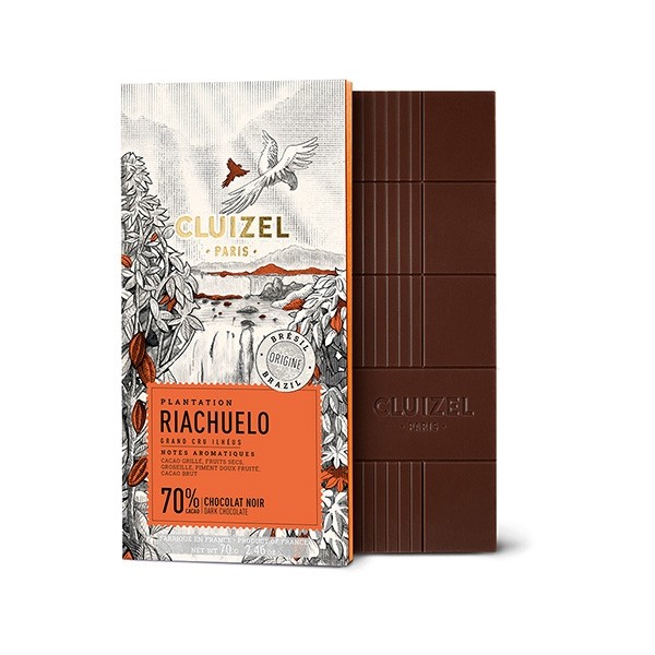 Michel Cluizel Riachuelo Noir 70% Single Origin Dark Chocolate Bar - 70g 12161