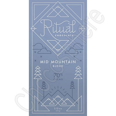 Mid Mountain Blend 70% Chocolate Bar