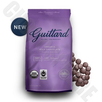 Guittard Organic Milk Chocolate Baking Wafers