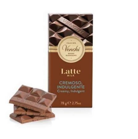 Venchi Latte 31.8% Milk Chocolate Bar - 78g – Chocosphere