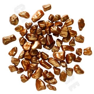 “Shimmers” Bronze Metallic Granellas