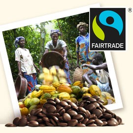 Fair-Trade Thin 811-NV Semi-Sweet Callets 1Kg