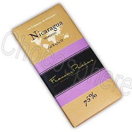 Nicaragua Dark Chocolate Bar, 75% Cacao