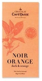 Cafe-Tasse Noir Orange Tablet