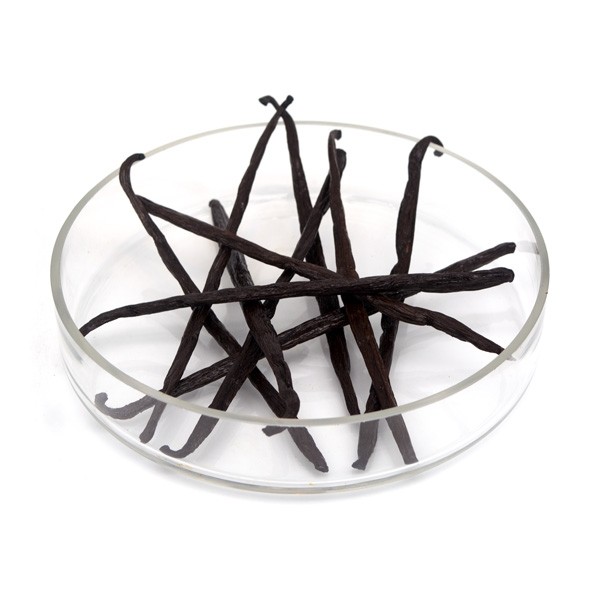 Norohy Whole Organic Black Madagascan Non-Split Vanilla Beans - 10-pc