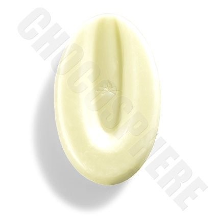 Valrhona Opalys Les Feves 33% White Chocolate Discs - 1kg 8118