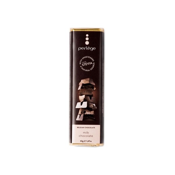 Perlege Stevia Sweetened 57% Milk Chocolate Bar - 42 grams 3205