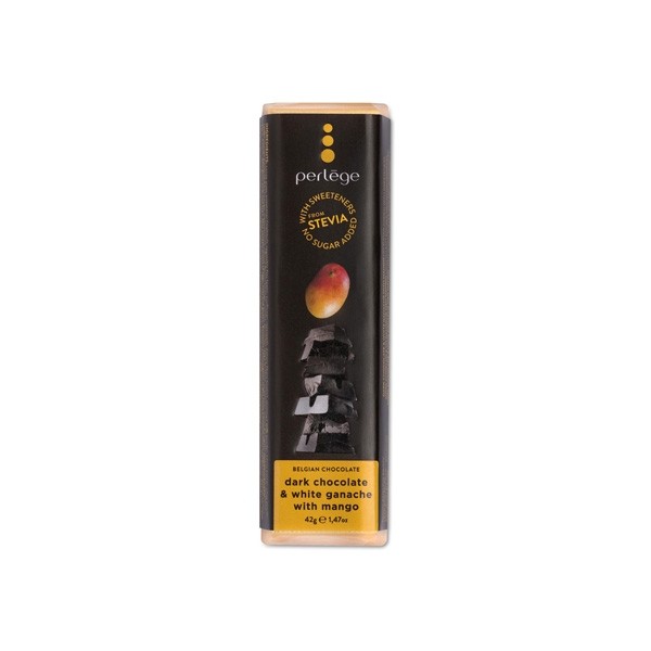 Perlege Stevia Sweetened 85% Dark Chocolate & Mango Ganache Bar - 42 grams 3208
