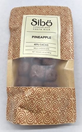 Pineapple Pieces in 45% Milk Chocolate Pouch - 100g  – Chocosphere