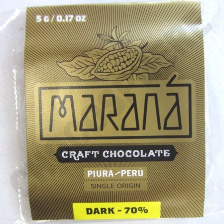 Piura Dark Chocolate Squares - 70% Cacao