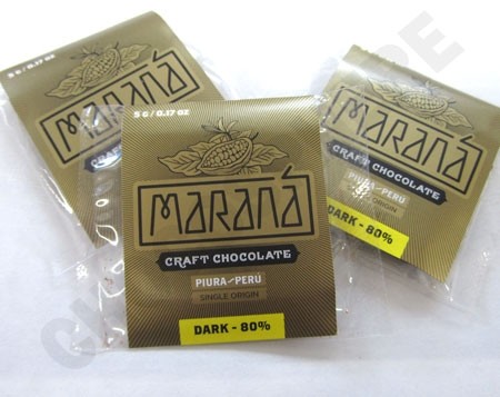 Piura Dark Chocolate Squares - 80% Cacao