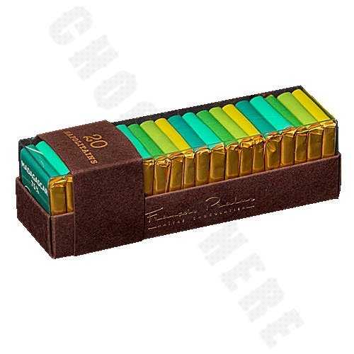 Napolitans Organic, 5 vintages, 20-Squares Gift Box - 100g
