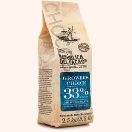 Grower's Choice 33% Cacao Milk Chocolate Buttons