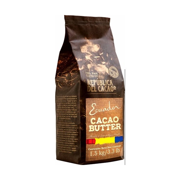 RDC Ecuadorian Cocoa Butter Shavings Bag - 1.5 kg