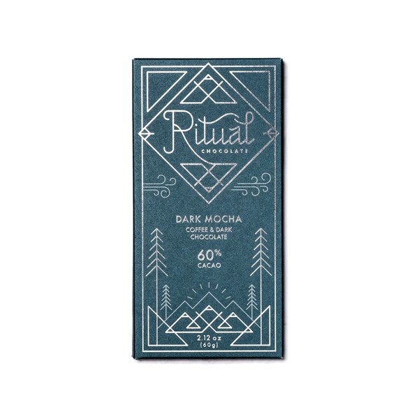 Ritual Chocolate Dark Mocha 60% Dark Chocolate Bar - 60 g