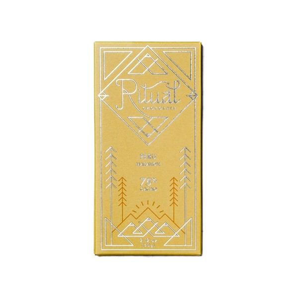 Ritual Chocolate Peru Maranon 75% Single Origin Dark Chocolate Bar - 60 g