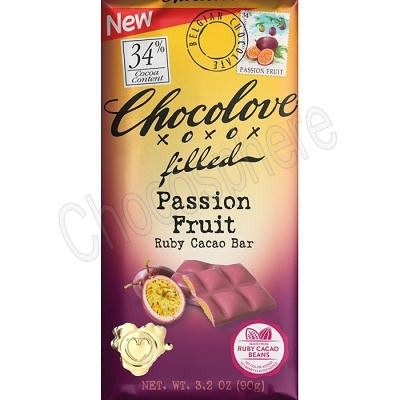 Chocolove Ruby Cacao bar (4 BARS)